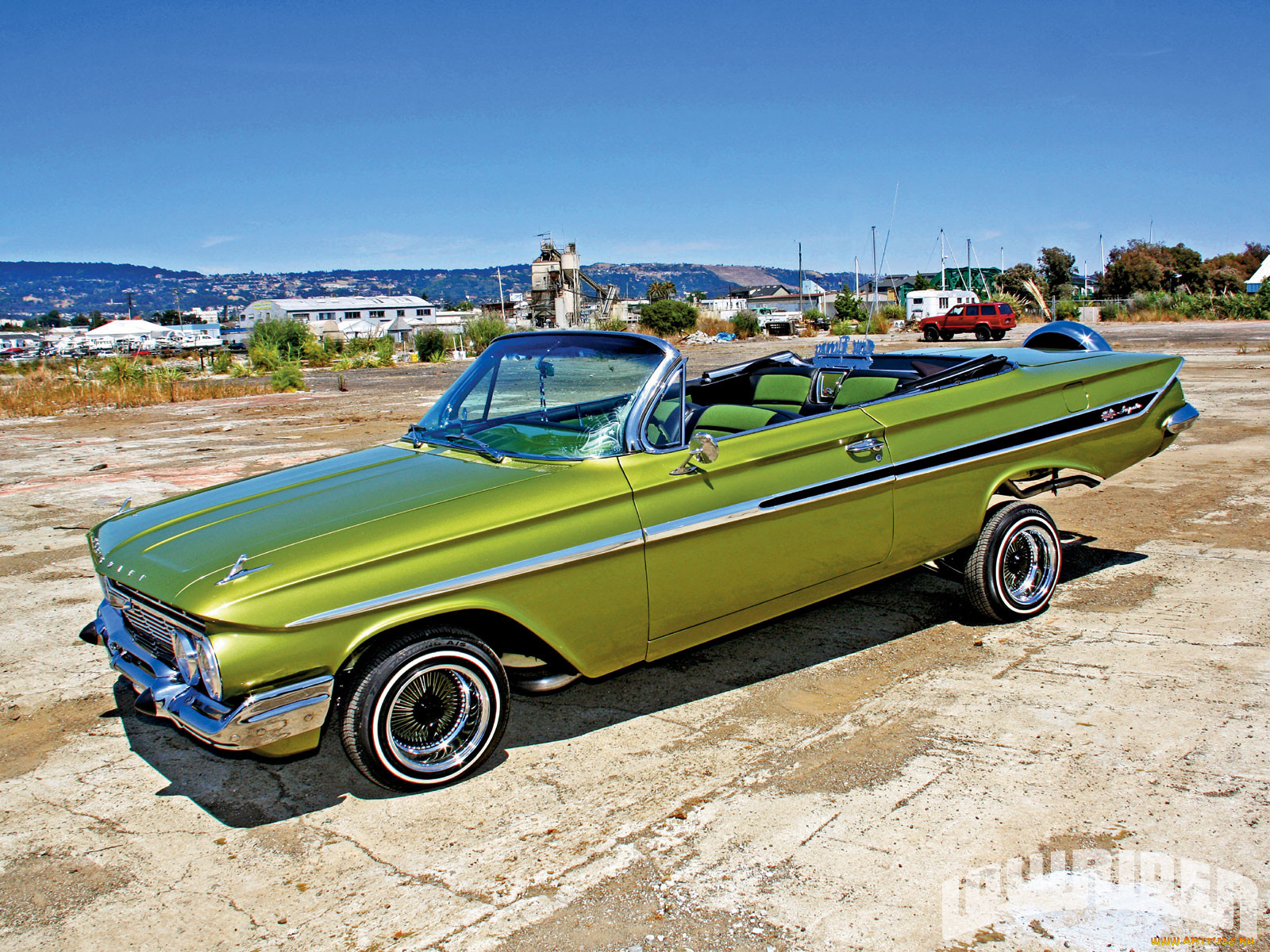 1961, chevrolet, impala, convertible, 